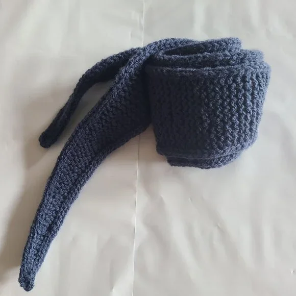 Sophie scarf, Neck scarf small scarf, spring/autumn scarf Knitted Handmade Scarf - Picture 11 of 15